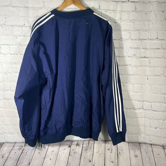 Vintage Adidas Trefoil L 90s Pullover Track Jacket size L Large - Picture 5 of 9